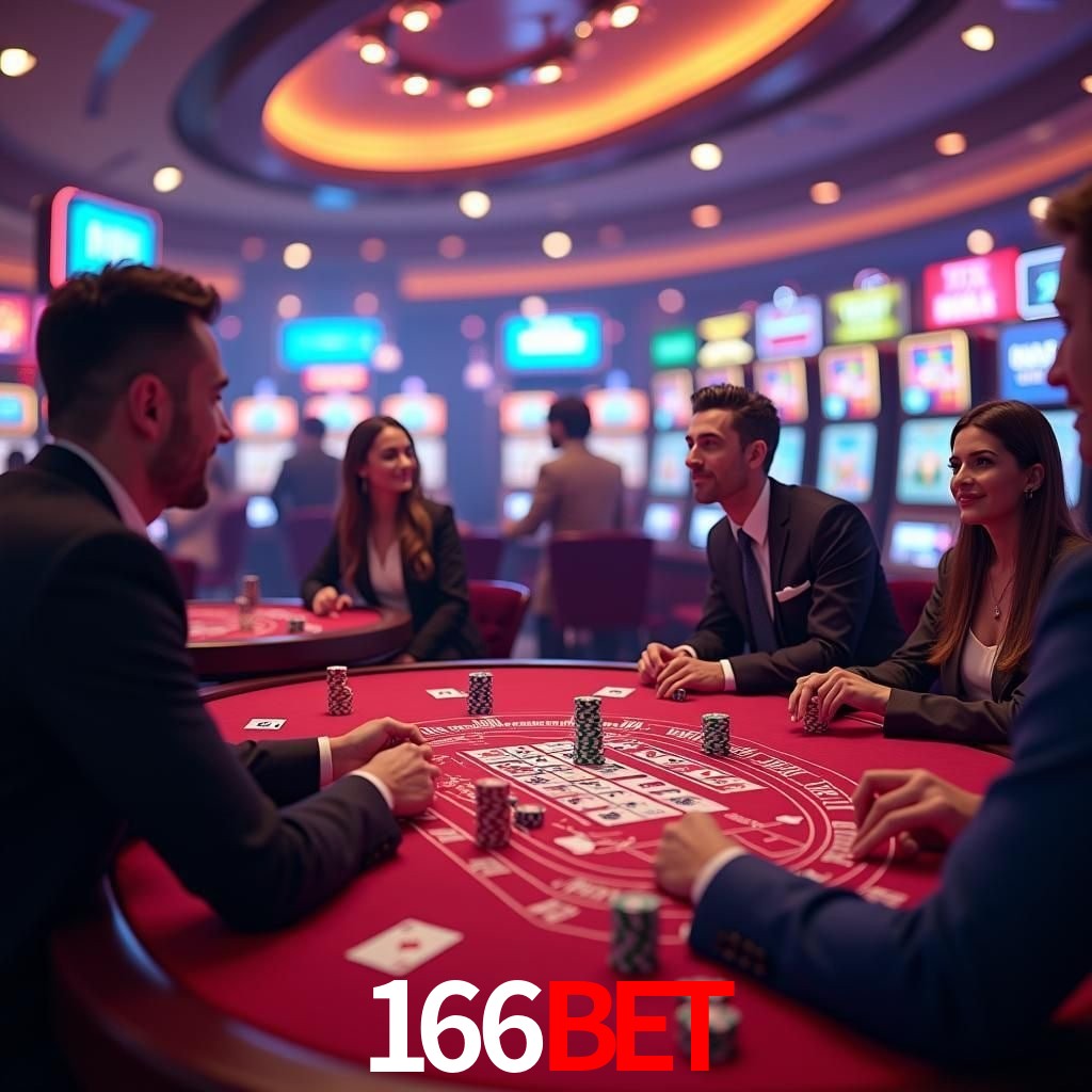 A Experiência Imersiva dos Cassinos Ao Vivo no 166Bet